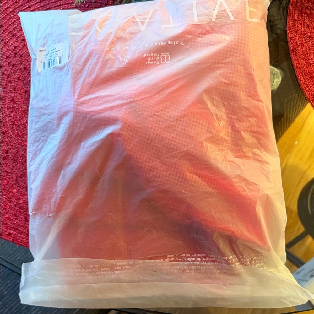 Negative Underwear waffle knit joggers cerise NWT - Picture 5 of 5